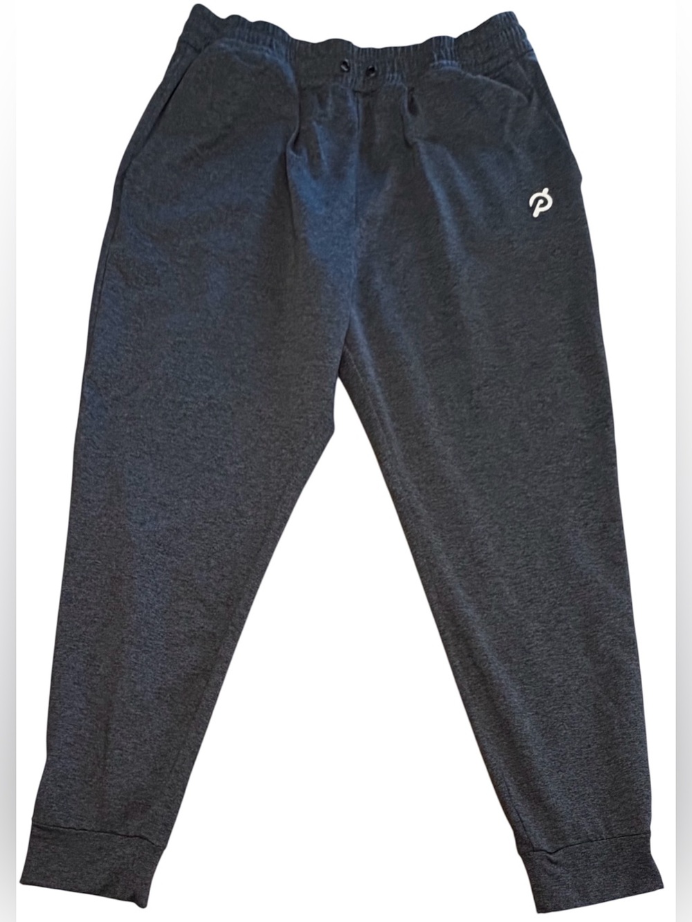 Women’s Peloton Heather Gray Joggers sweatpants size XL stretch waist